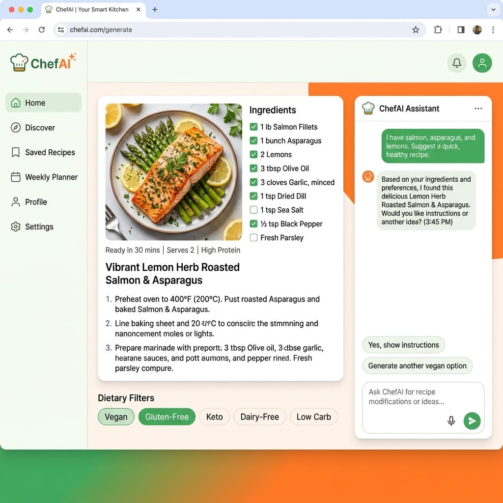 ChefAI - Recipe Generator